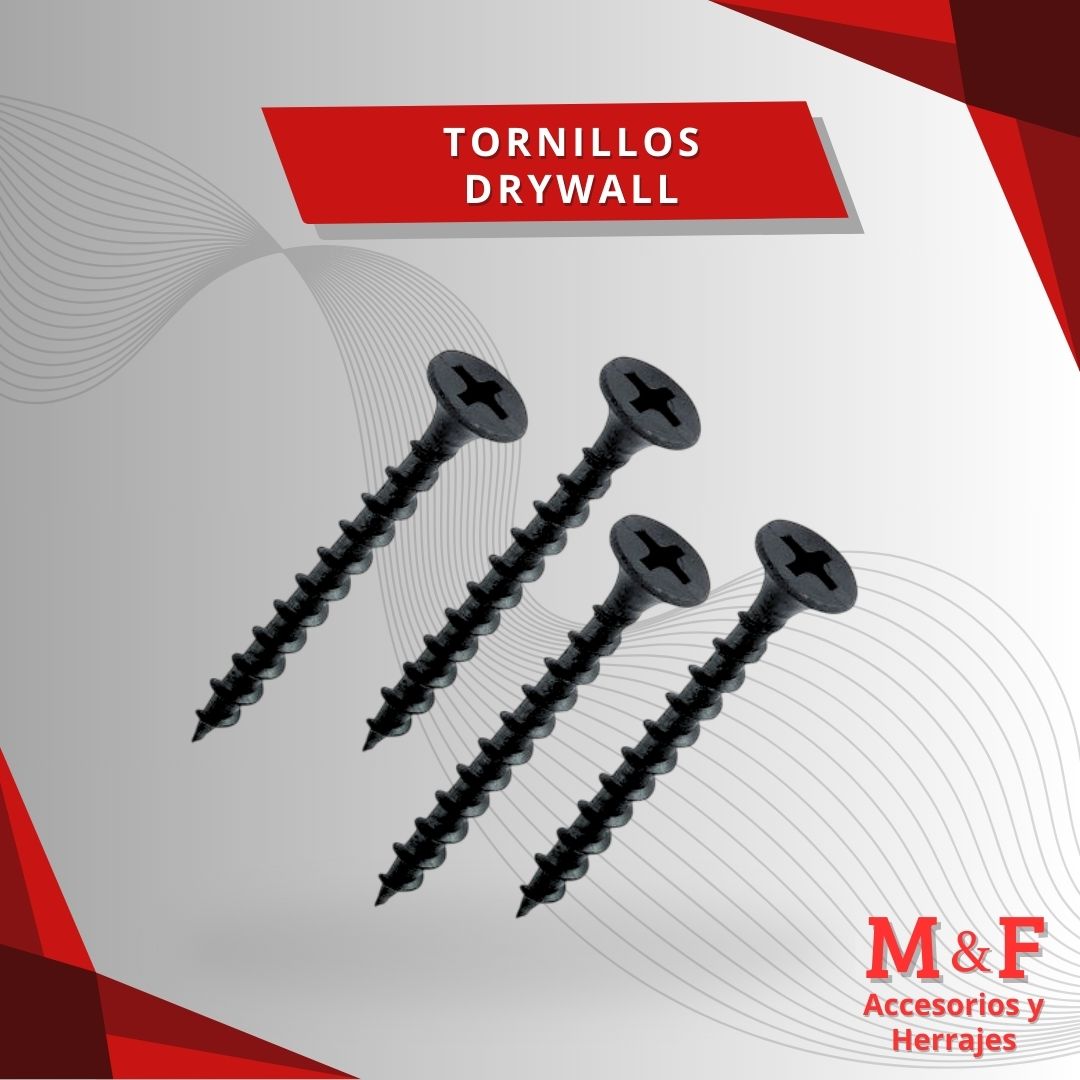 Tornillo Drywal Madera 6x1 3/4 - 3.5x44